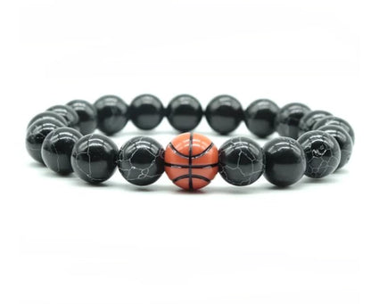 Sport Enthusiast Beads Bracelet